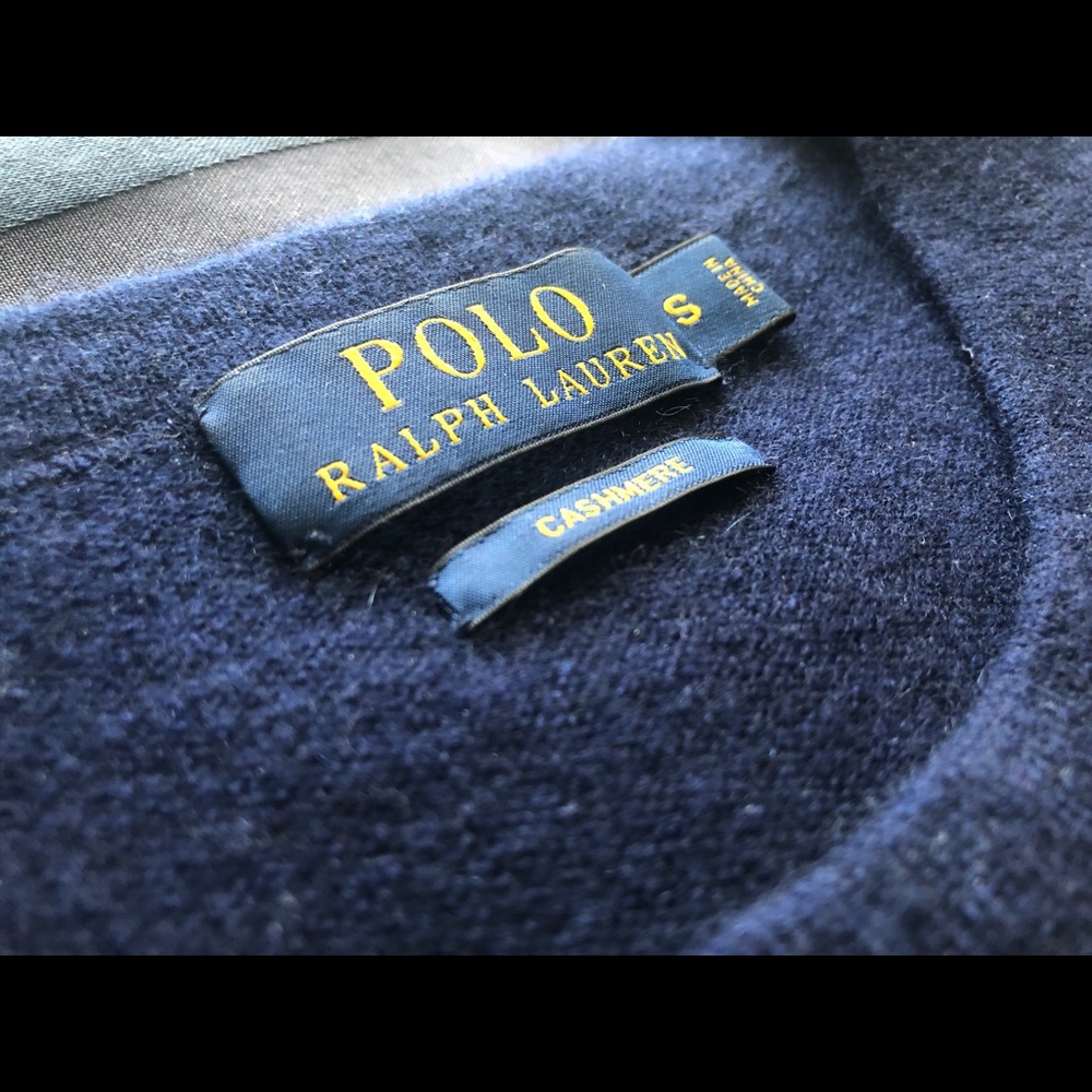 Polo Ralph Lauren 100% Cashmere Crewneck Sweater